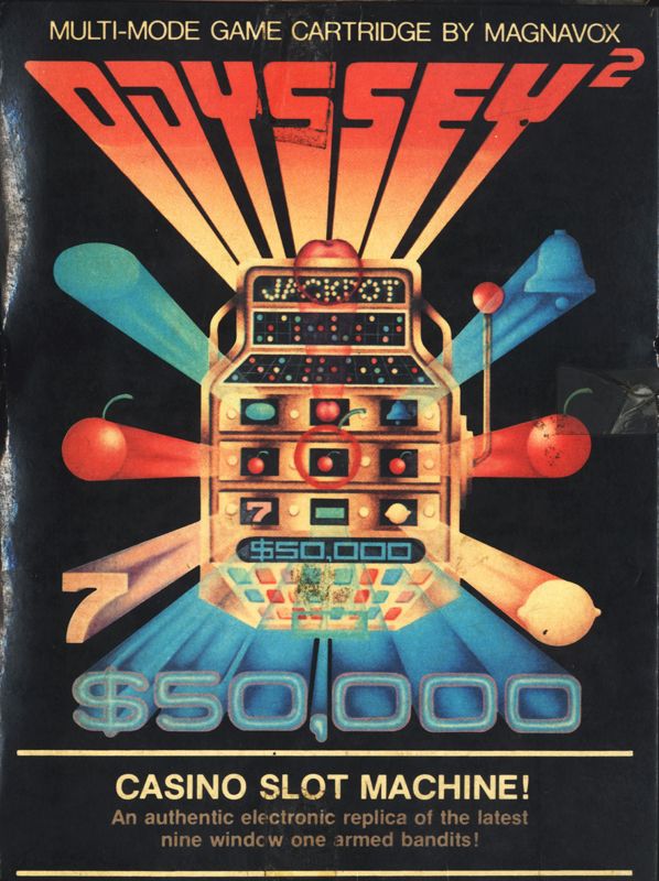 Casino Slot Machine box art for Odyssey 2